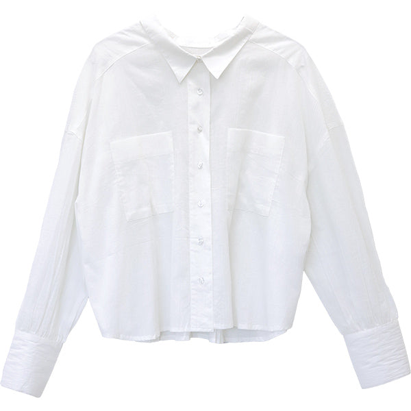 アレッタ ヴィータ Aletta vita スシボイル両ポケ長袖シャツ （ブルー） ブルー