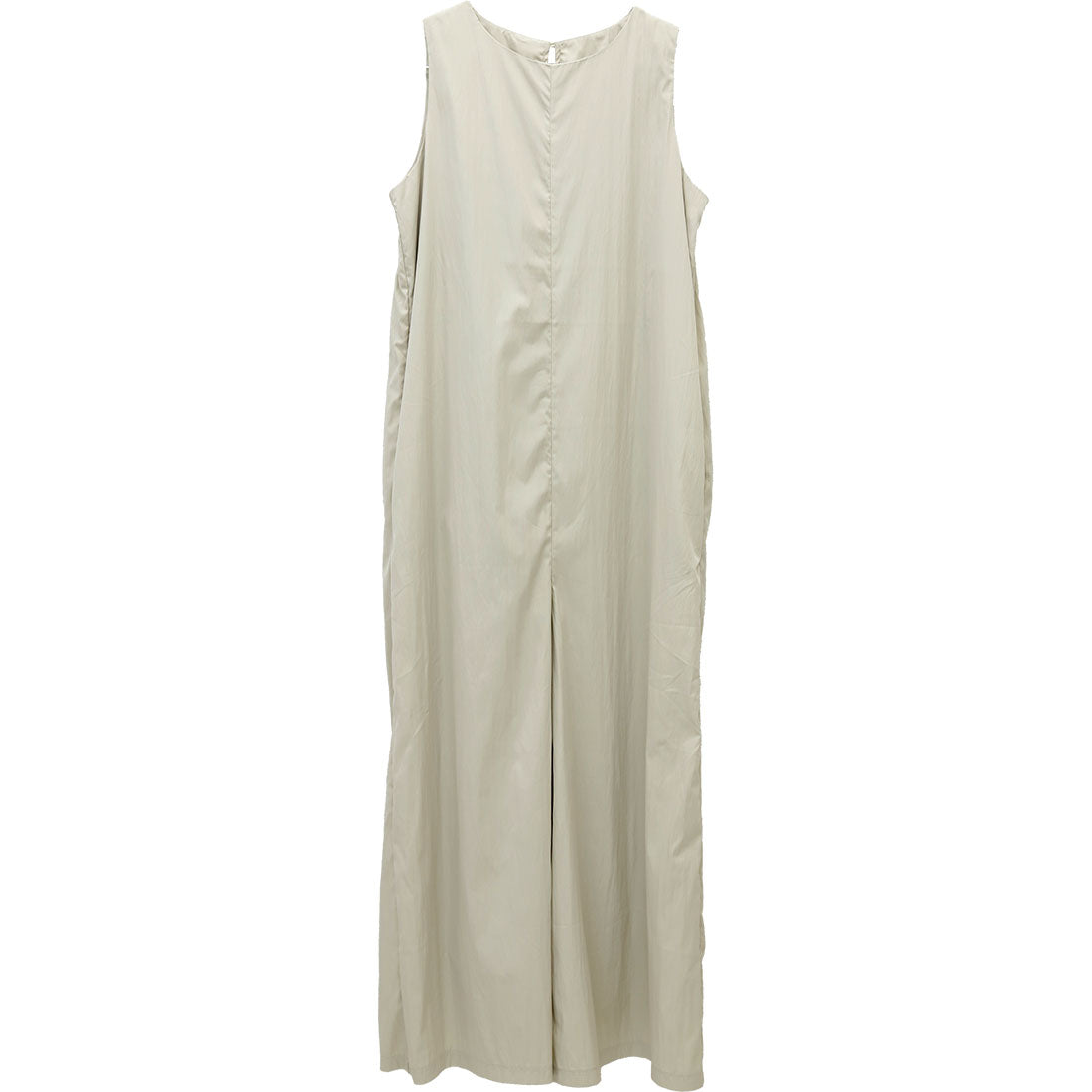 アレッタ ヴィータ Aletta vita シワ加工バックスリットサロペット （ベージュ） ベージュ