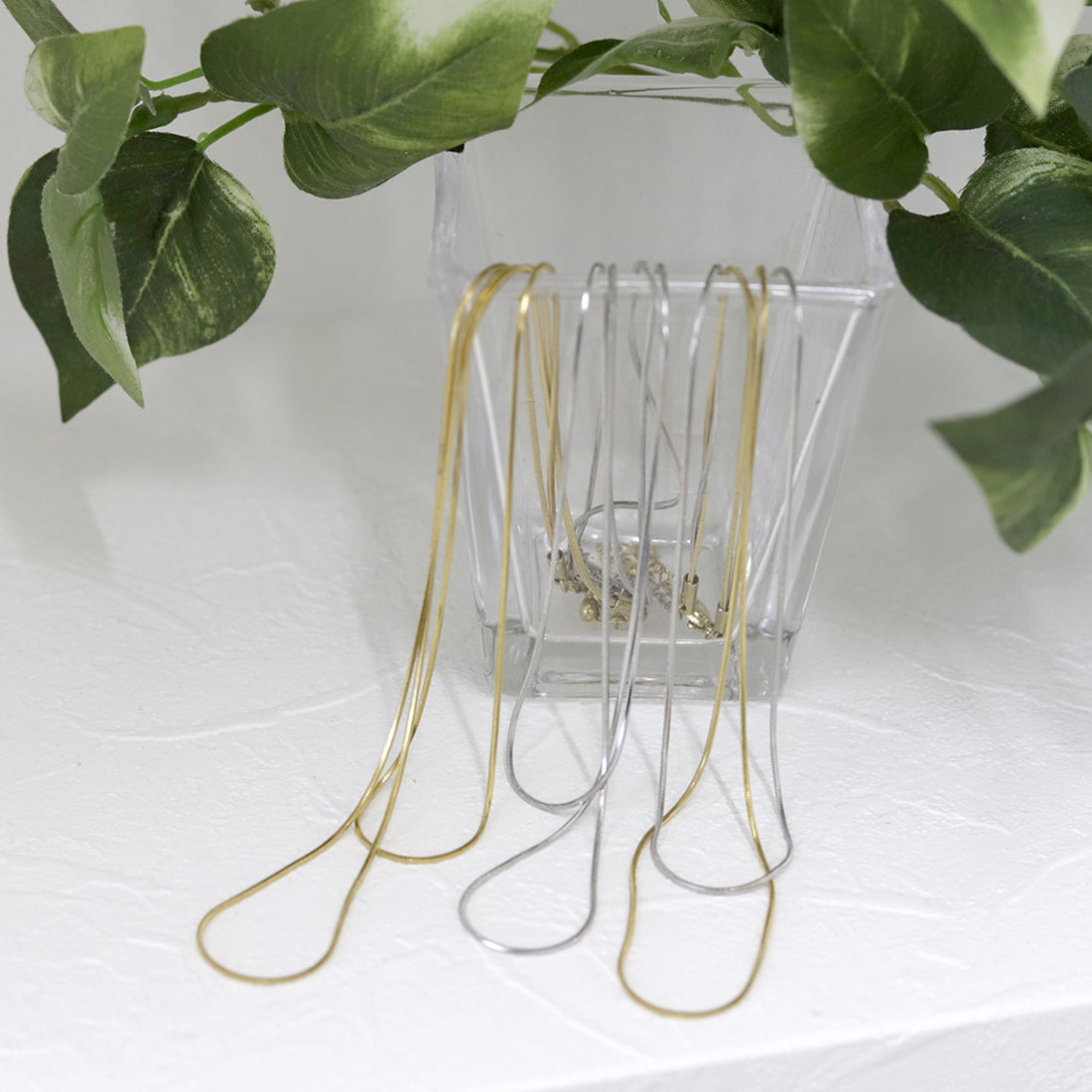 アレッタ ヴィータ Aletta vita サージカルステンレス2連ネックレス （Eミックス シルバー） Eミックス シルバー