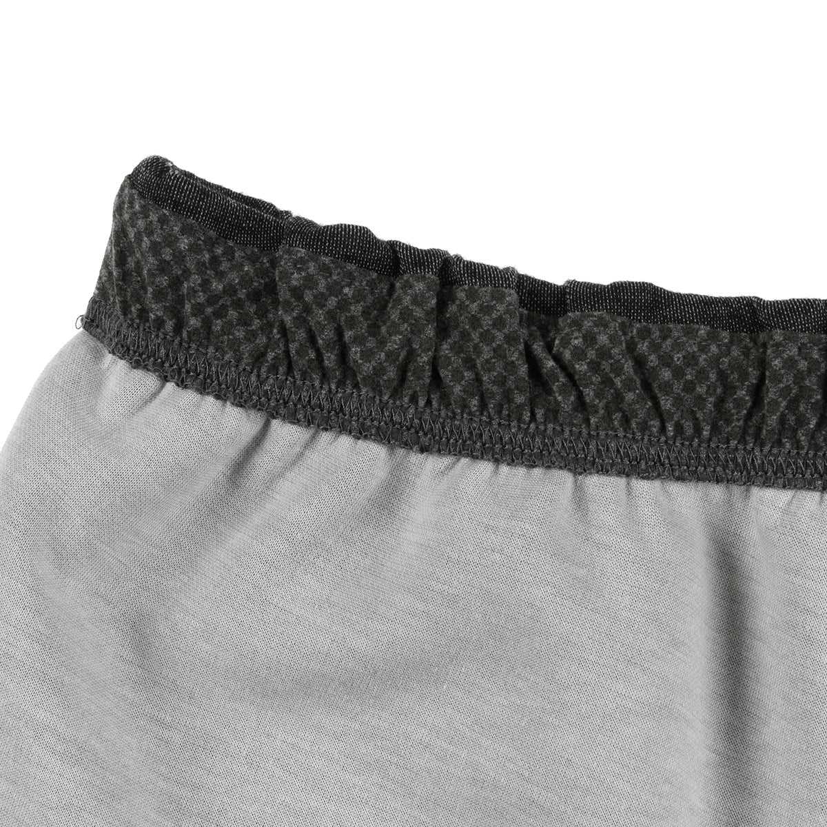 フクスケ fukuske 【Colantotte(コラントッテ)】 ルームウェア 無地 ワンポイント 上下セット 十分袖 十分丈 血行促進(HRT-6006)ミドルグレー950 S （ミドルグレー950） ミドルグレー950