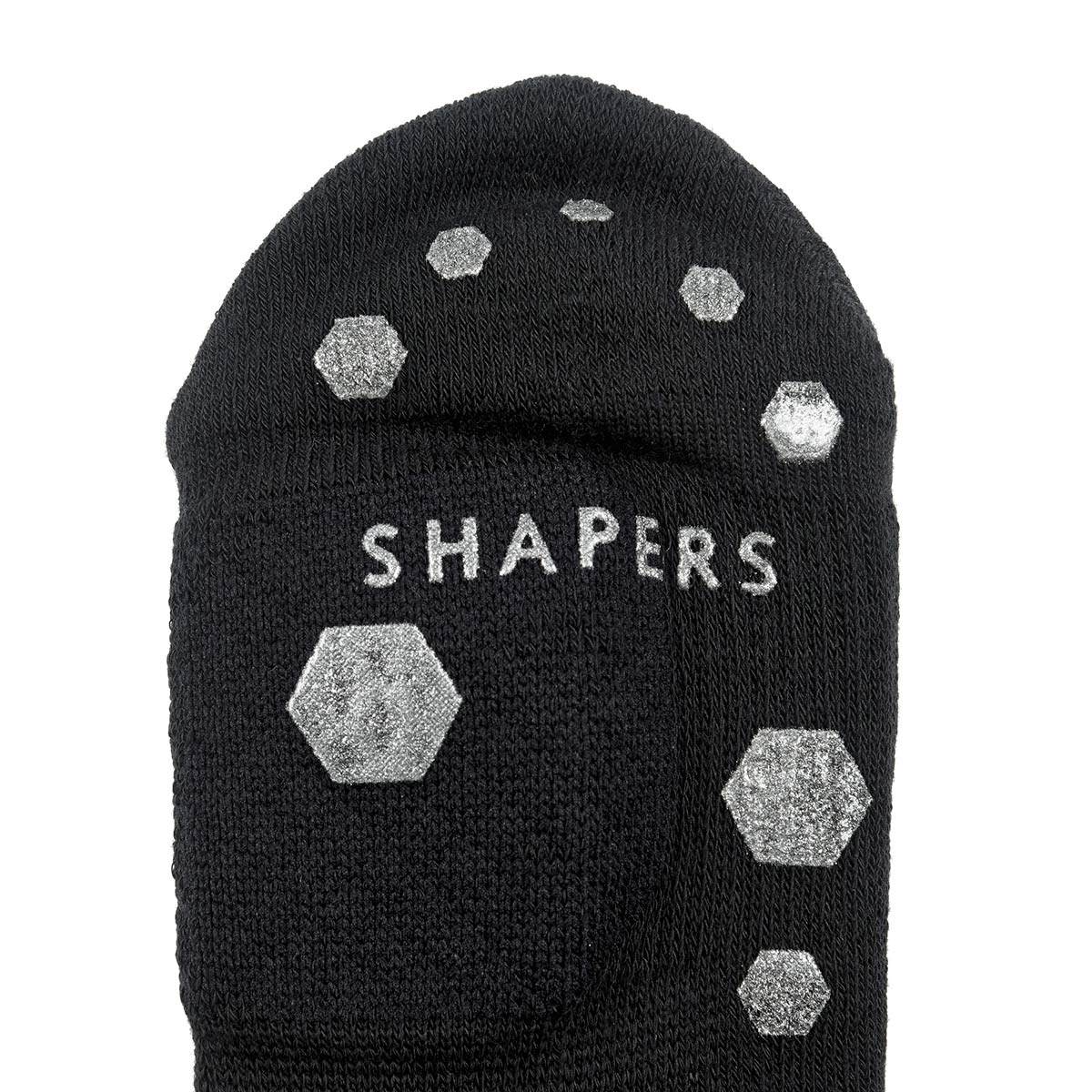 フクスケ fukuske 【SHAPERS（シェーパーズ）】 靴下 ゴルフソックス 無地 部分メッシュ ショート丈 (32883)チャコール900 （チャコール900） チャコール900