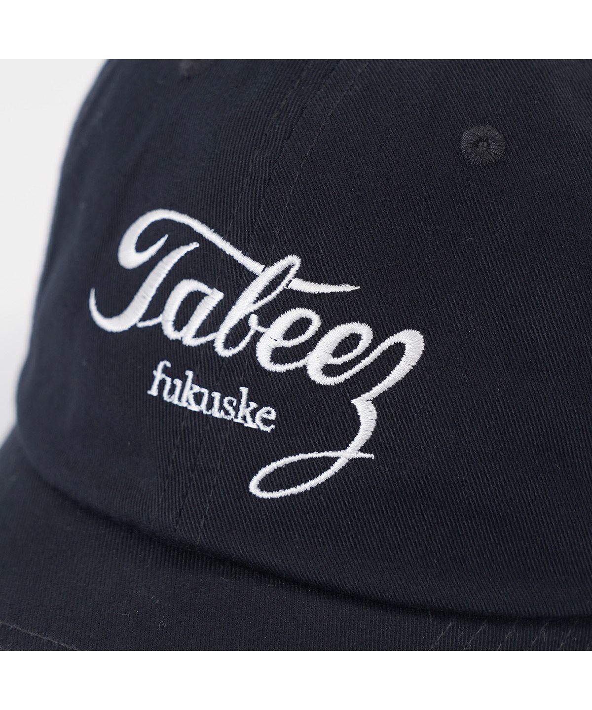 フクスケ fukuske 福助 公式 キャップ 帽子 fukuske 無地 ワンポイント刺繍 tabeez CAP23004
