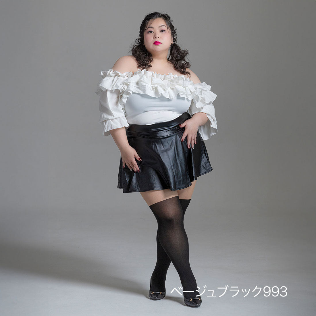 フクスケ fukuske 福助 【momoske】 パンティストッキング 無地 フェイクニーハイ 静電気防止 日本製 婦人 女性 レディース フクスケ fukuske ふくすけ