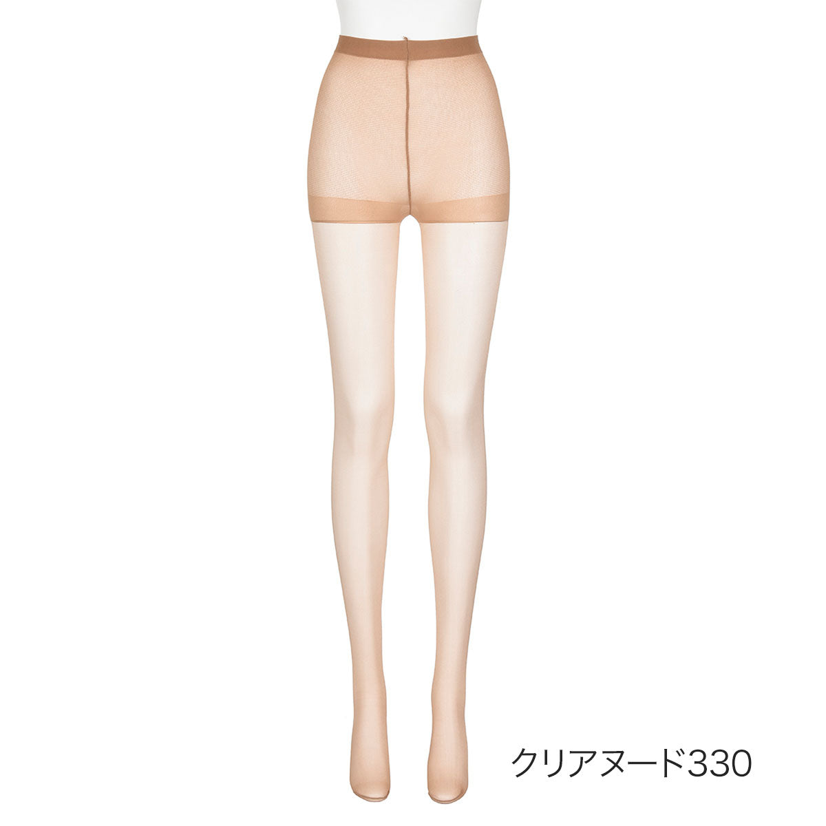 フクスケ fukuske パンティストッキング 無地 SCY交編 パンティ部メッシュ シルキーサポート (161-2323)福助 fukuske ふくすけ （クリアヌード330） クリアヌード330