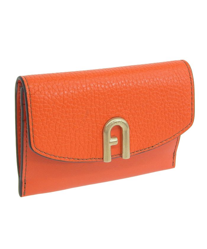 フルラ FURLA カードケース,タンジェリン