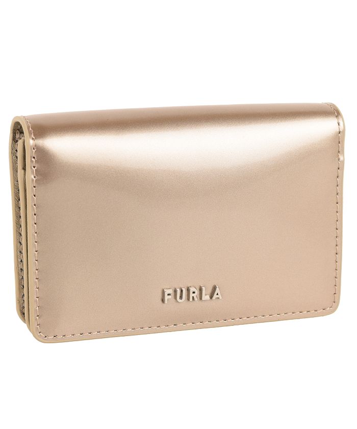 フルラ FURLA カードケース,グレージュ