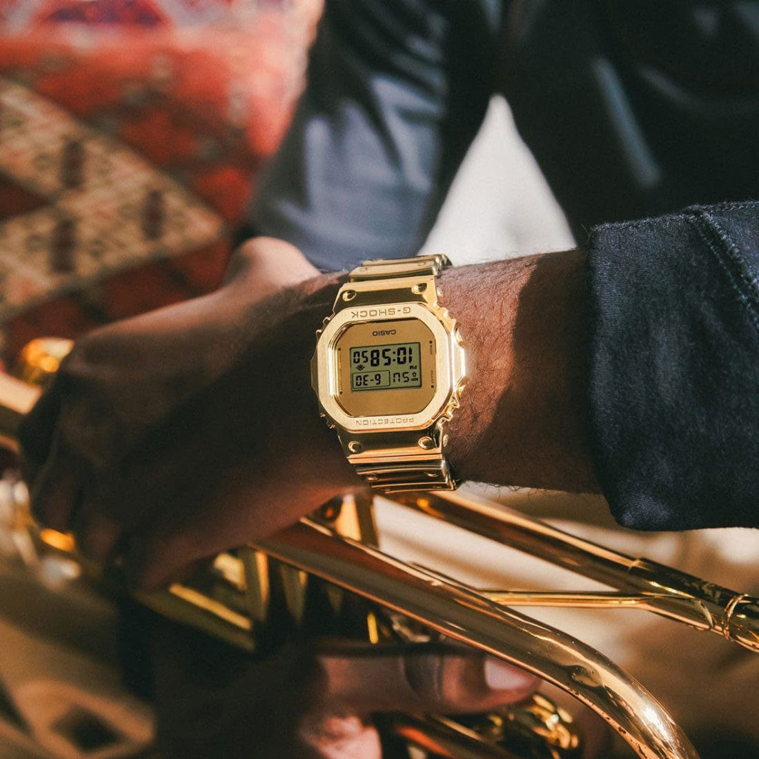 ジーショック G-SHOCK G-SHOCK GM-5600YMG-9JF（ジーショック GM-5600YMG-9JF） （GOLD） GOLD