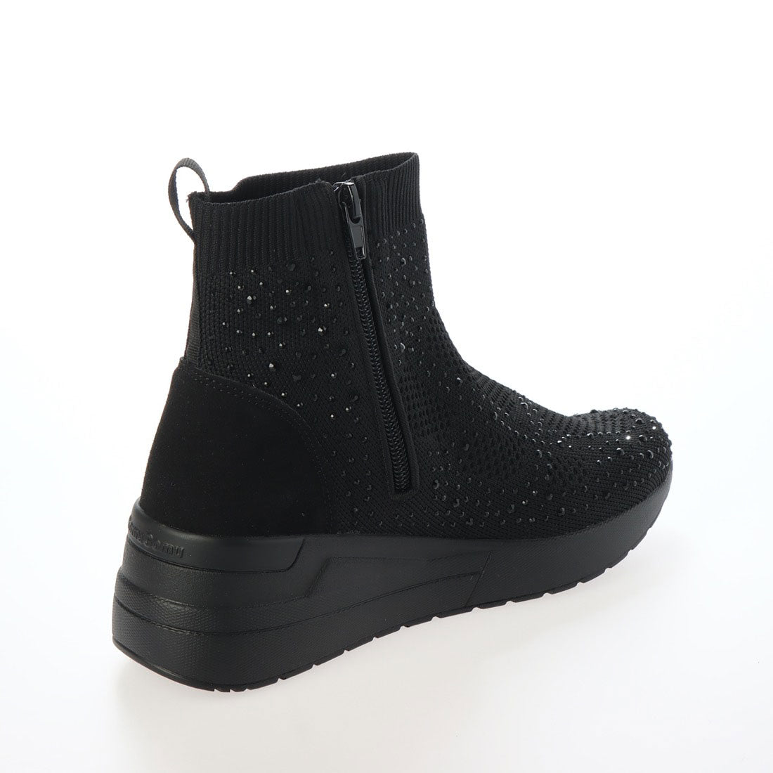 Gomu Gomu 56 Sparkly Knit High-Cut Sneakers