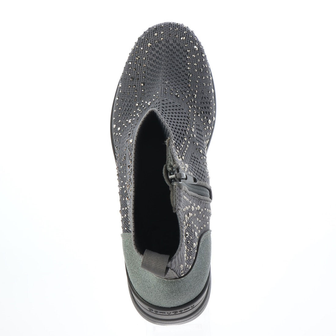 Gomu Gomu 56 Sparkly Knit High-Cut Sneakers