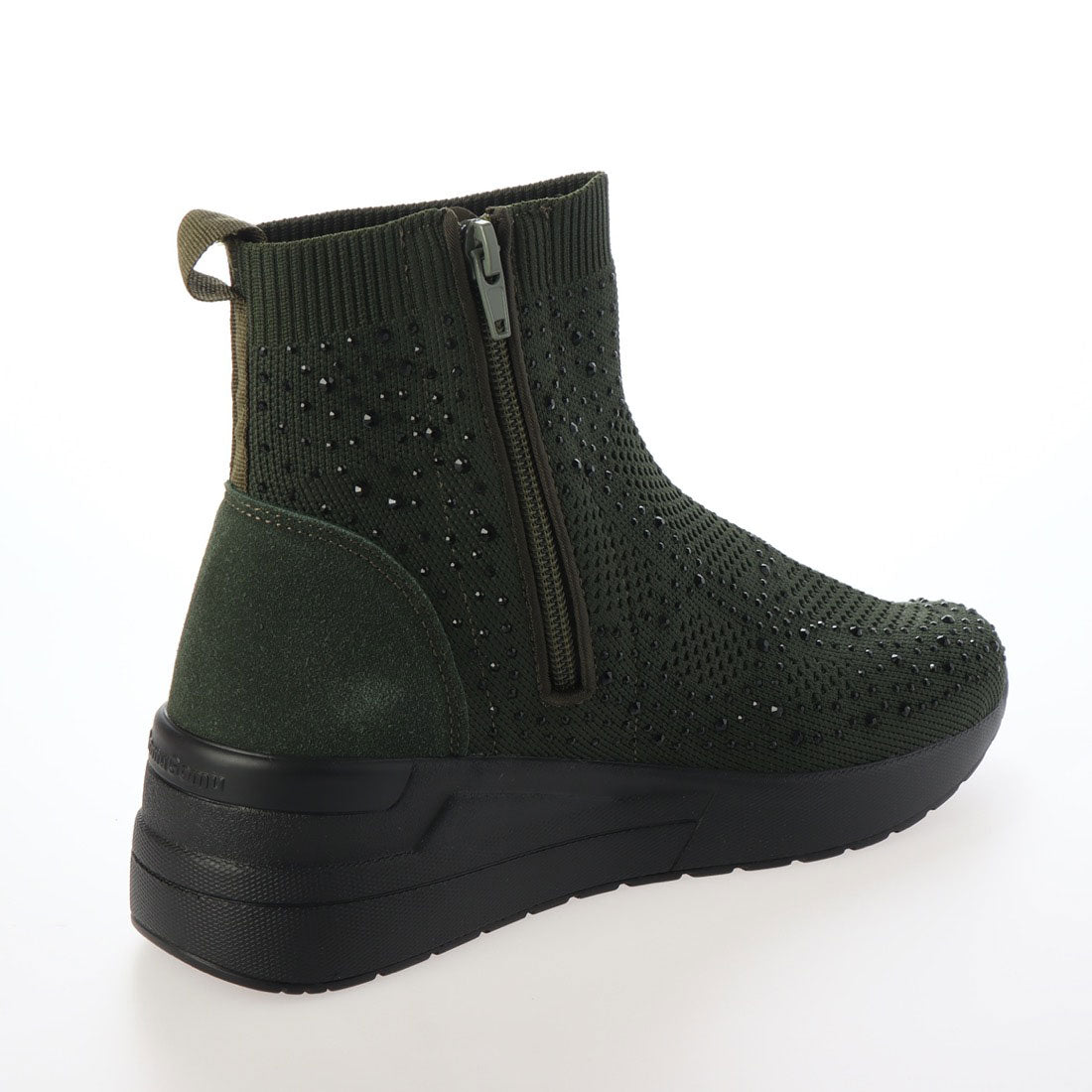 Gomu Gomu 56 Sparkly Knit High-Cut Sneakers