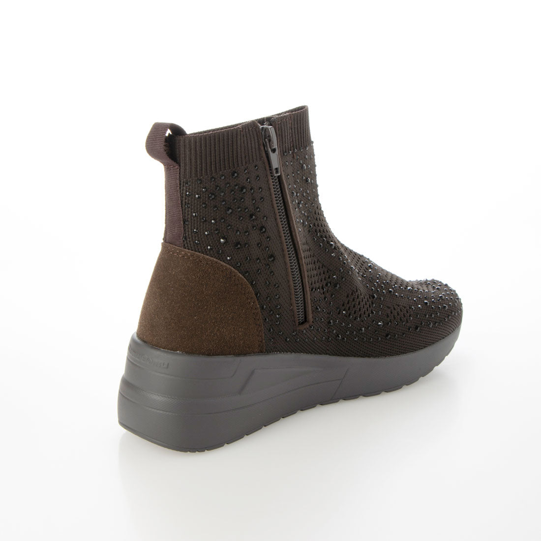 Gomu Gomu 56 Sparkly Knit High-Cut Sneakers