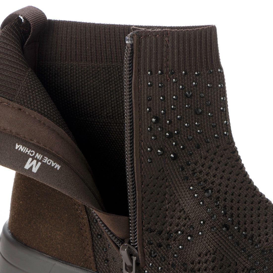 Gomu Gomu 56 Sparkly Knit High-Cut Sneakers