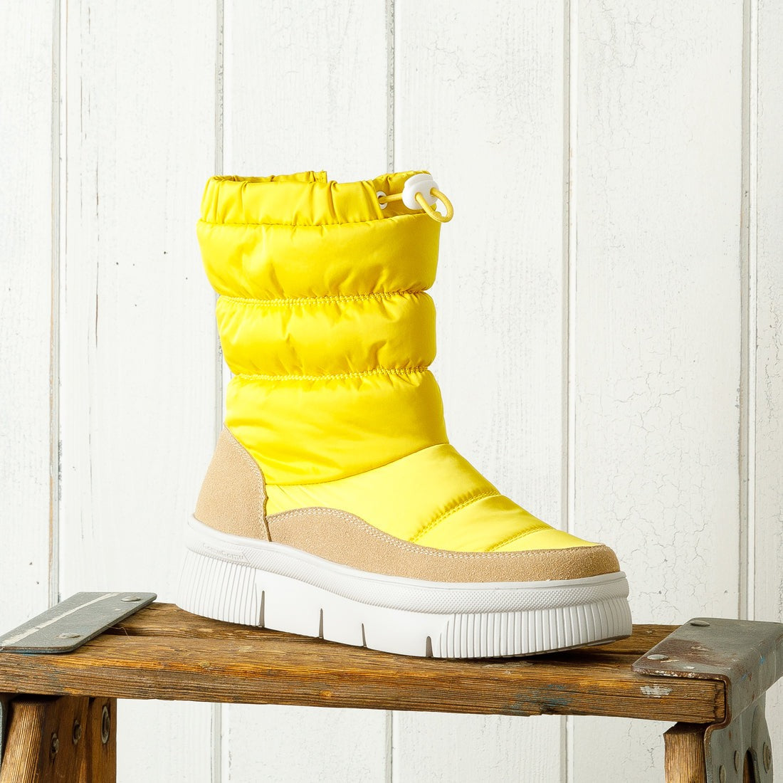 Gomu Gomu 56 lightweight thick sole nylon mid-length boots
