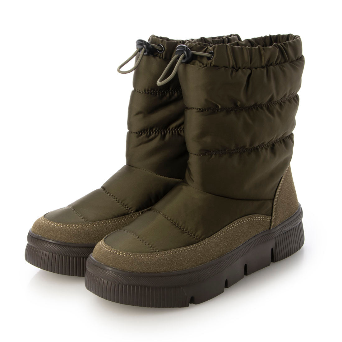 Gomu Gomu 56 lightweight thick sole nylon mid-length boots