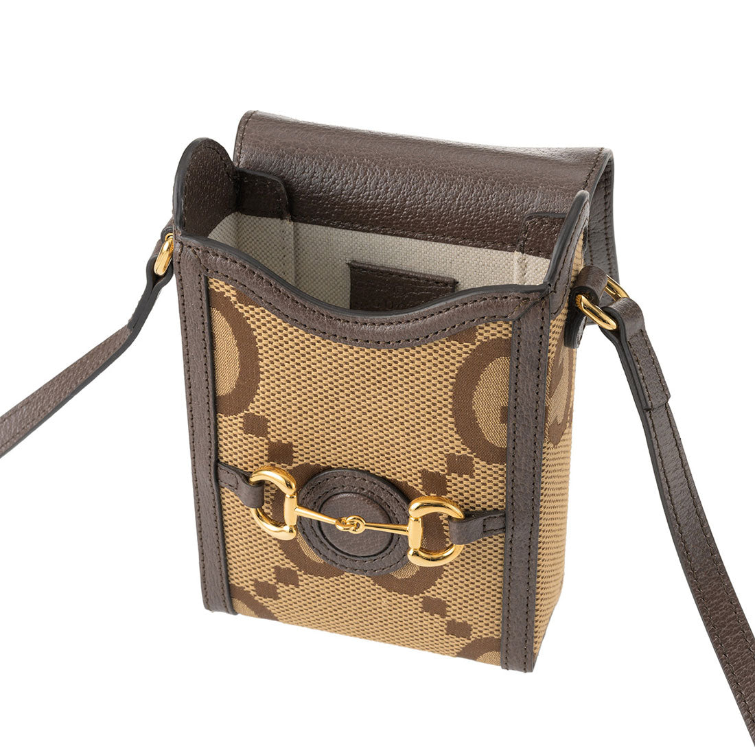 Gucci shoulder bag Jumbo GG canvas Minibag 625615 UKMBG 2572 beige