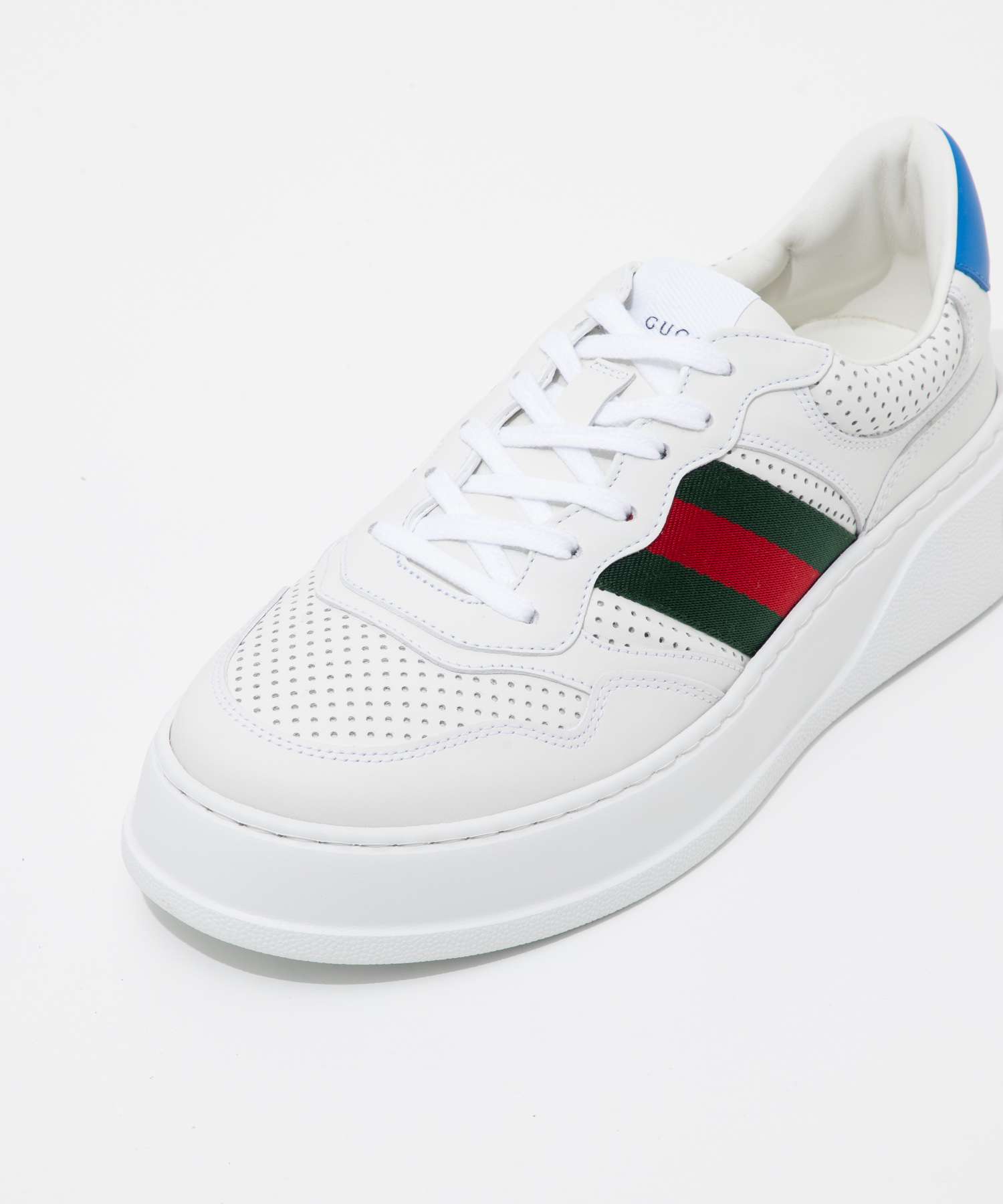グッチ GUCCI 669698 UPG10 スニーカー メンズ シューズ ウェブ ストライプ フラット レースアップ クロージャー SNEAKER