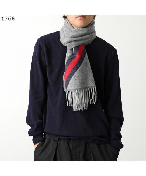 Gucci GUCCI GUCCI Scarf 570603 3G200 GG Logo wool