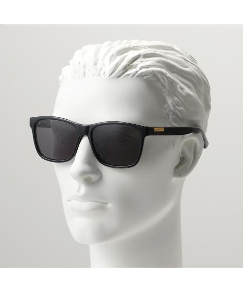 グッチ GUCCI GUCCI サングラス GG0746S スクエア型 ロゴ （001/BLACK-BLACK-GREY） 001/BLACK-BLACK-GREY