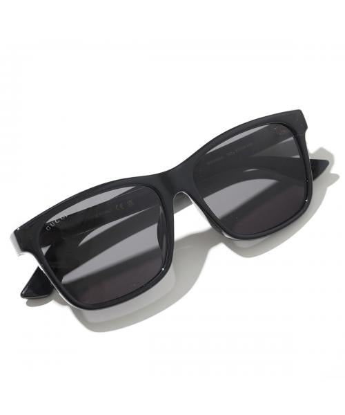 グッチ GUCCI GUCCI サングラス GG0746S スクエア型 ロゴ （001/BLACK-BLACK-GREY） 001/BLACK-BLACK-GREY