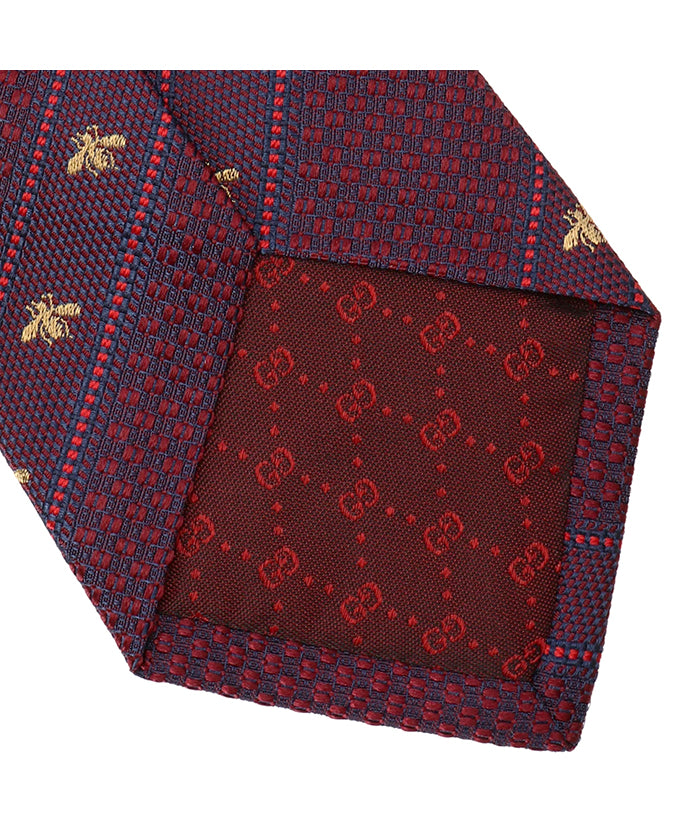 グッチ GUCCI GUCCI グッチ ネクタイ 451528 4E002 6174 （BORDEAUX） BORDEAUX