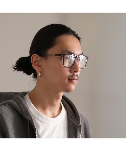 グッチ GUCCI GUCCI メガネ GG1120O スクエア型 アイウェア （001/BLACK-BLACK-TRANSARENT） 001/BLACK-BLACK-TRANSARENT