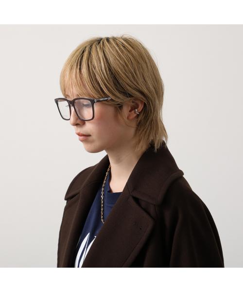 グッチ GUCCI GUCCI メガネ GG1120O スクエア型 アイウェア （001/BLACK-BLACK-TRANSARENT） 001/BLACK-BLACK-TRANSARENT