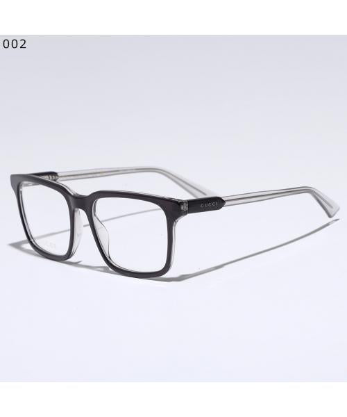 グッチ GUCCI GUCCI メガネ GG1120O スクエア型 アイウェア （001/BLACK-BLACK-TRANSARENT） 001/BLACK-BLACK-TRANSARENT
