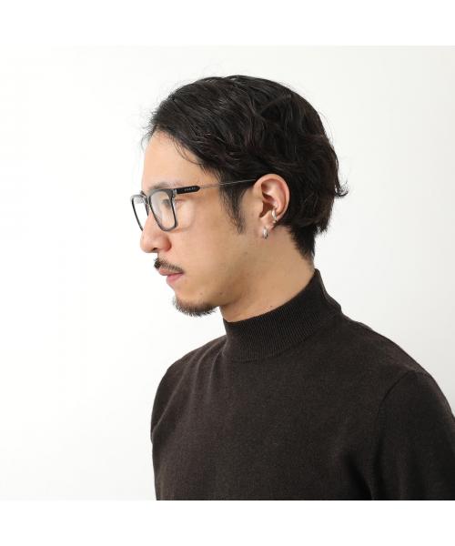 グッチ GUCCI GUCCI メガネ GG1120O スクエア型 アイウェア （001/BLACK-BLACK-TRANSARENT） 001/BLACK-BLACK-TRANSARENT