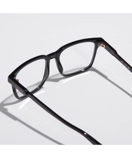 グッチ GUCCI GUCCI メガネ GG1120O スクエア型 アイウェア （001/BLACK-BLACK-TRANSARENT） 001/BLACK-BLACK-TRANSARENT
