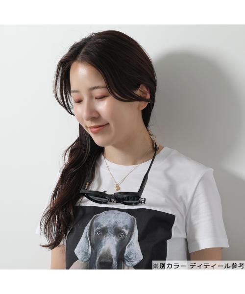 グッチ GUCCI GUCCI サングラス GG1238S ウェリントン型 （001/BLACK-BLACK-BROWN(紐)） 001/BLACK-BLACK-BROWN(紐)