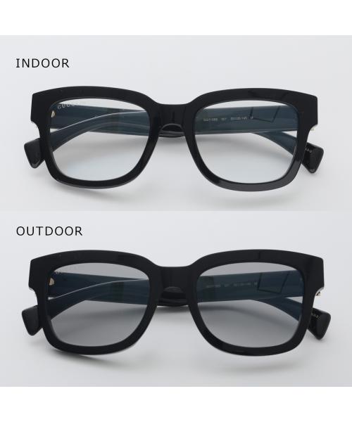 グッチ GUCCI GUCCI サングラス GG1138S ウェリントン型 調光レンズ （001/BLACK-BLACK-TRANSPAR） 001/BLACK-BLACK-TRANSPAR