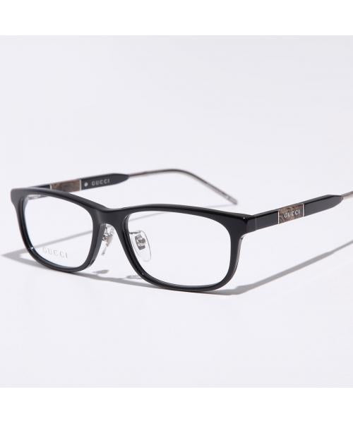 グッチ GUCCI GUCCI メガネ GG0858OJ スクエア型 クリングスタイプ （002/BLACK-BLACK-TRANSPAREN） 002/BLACK-BLACK-TRANSPAREN