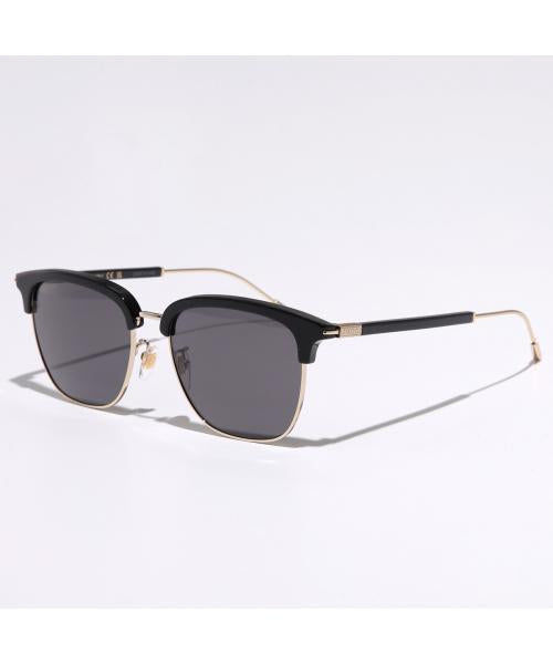 グッチ GUCCI GUCCI サングラス GG1275SA サーモントブロー型 （001/BLACK-GOLD-GREY） 001/BLACK-GOLD-GREY
