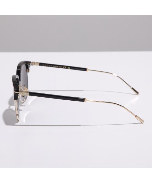 グッチ GUCCI GUCCI サングラス GG1275SA サーモントブロー型 （001/BLACK-GOLD-GREY） 001/BLACK-GOLD-GREY