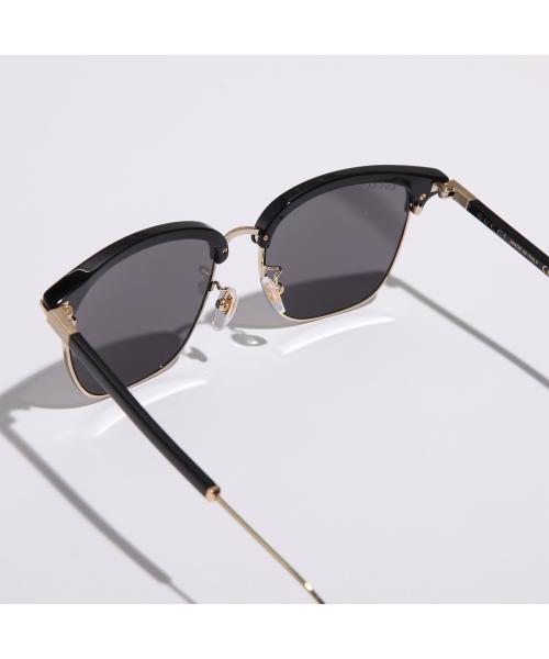 グッチ GUCCI GUCCI サングラス GG1275SA サーモントブロー型 （001/BLACK-GOLD-GREY） 001/BLACK-GOLD-GREY