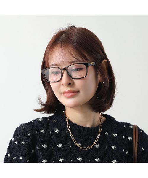 グッチ GUCCI GUCCI メガネ GG0749O スクエア型 （005/HAVANA-TRANSPARENT） 005/HAVANA-TRANSPARENT