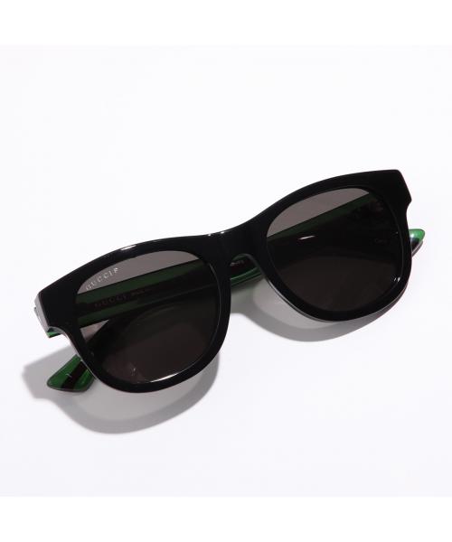 グッチ GUCCI GUCCI サングラス GG0003S ウェリントン型 （006/BLACK-GREEN-GREY） 006/BLACK-GREEN-GREY