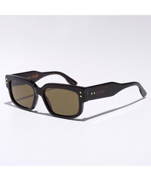 グッチ GUCCI GUCCI サングラス GG1218S スクエア型 セルフレーム （002/HAVANA-HAVANA-GREEN） 002/HAVANA-HAVANA-GREEN