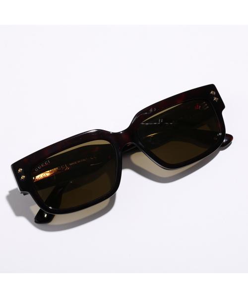 グッチ GUCCI GUCCI サングラス GG1218S スクエア型 セルフレーム （002/HAVANA-HAVANA-GREEN） 002/HAVANA-HAVANA-GREEN