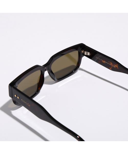 グッチ GUCCI GUCCI サングラス GG1218S スクエア型 セルフレーム （002/HAVANA-HAVANA-GREEN） 002/HAVANA-HAVANA-GREEN