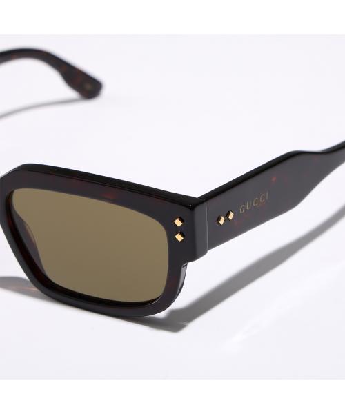 グッチ GUCCI GUCCI サングラス GG1218S スクエア型 セルフレーム （002/HAVANA-HAVANA-GREEN） 002/HAVANA-HAVANA-GREEN