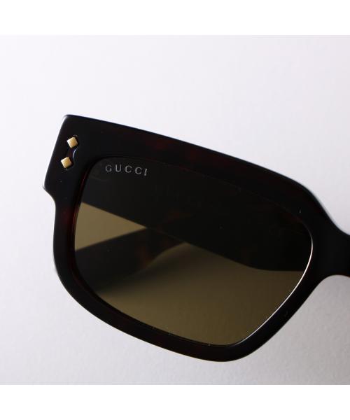 グッチ GUCCI GUCCI サングラス GG1218S スクエア型 セルフレーム （002/HAVANA-HAVANA-GREEN） 002/HAVANA-HAVANA-GREEN