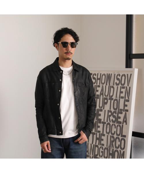 グッチ GUCCI GUCCI サングラス GG0697S サーモントブロー型 （001/ブラック×ゴールド） 001/ブラック×ゴールド