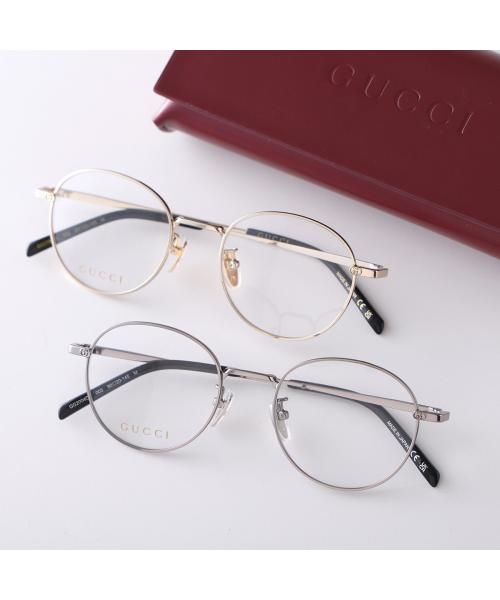 グッチ GUCCI GUCCI メガネ GG2004OA メタルフレーム ロゴ （003/シルバー） 003/シルバー