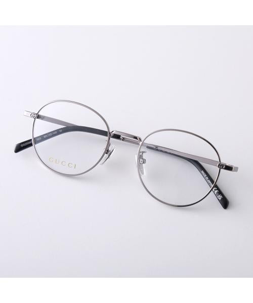 グッチ GUCCI GUCCI メガネ GG2004OA メタルフレーム ロゴ （003/シルバー） 003/シルバー