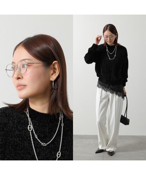 グッチ GUCCI GUCCI メガネ GG2004OA メタルフレーム ロゴ （003/シルバー） 003/シルバー
