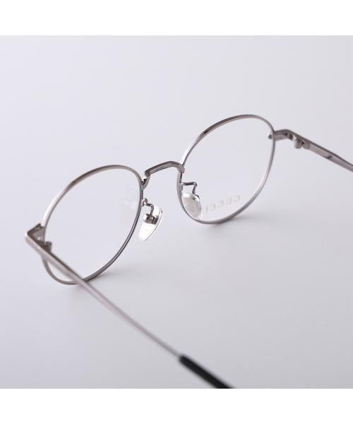 グッチ GUCCI GUCCI メガネ GG2004OA メタルフレーム ロゴ （003/シルバー） 003/シルバー