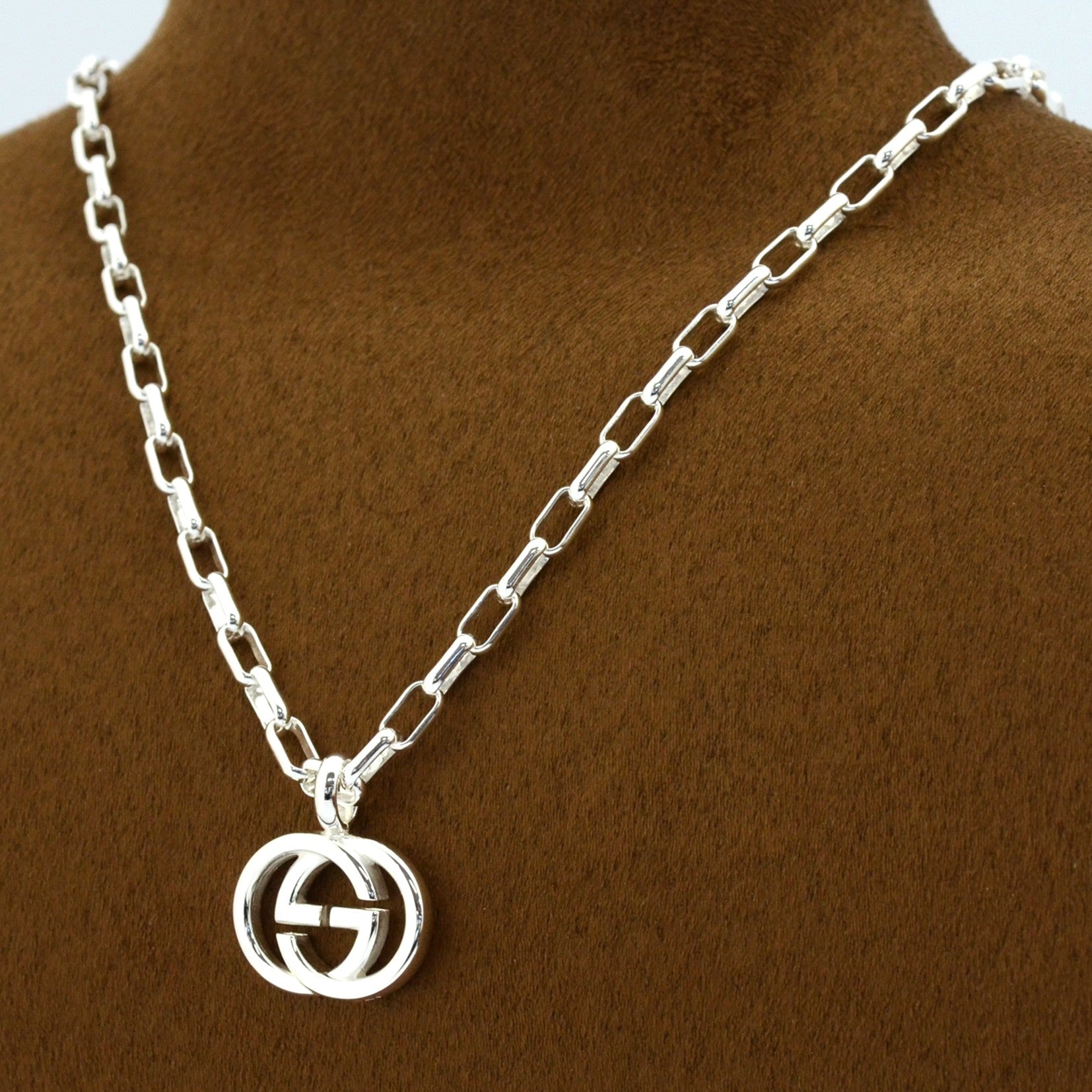 グッチ GUCCI GUCCI グッチ 295710ーJ8400 インターロッキングG ネックレス