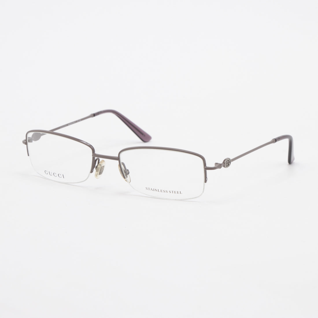 グッチ GUCCI メガネ 眼鏡 アイウェア レディース メンズ （グレー） グレー