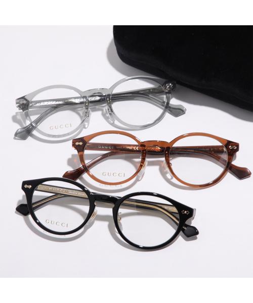グッチ GUCCI GUCCI メガネ GG1127OJ ボストン型 ロゴ （001/BLACK-BLACK） 001/BLACK-BLACK